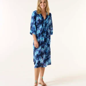 Mia-Cyprus Navy-Viscose-Navy