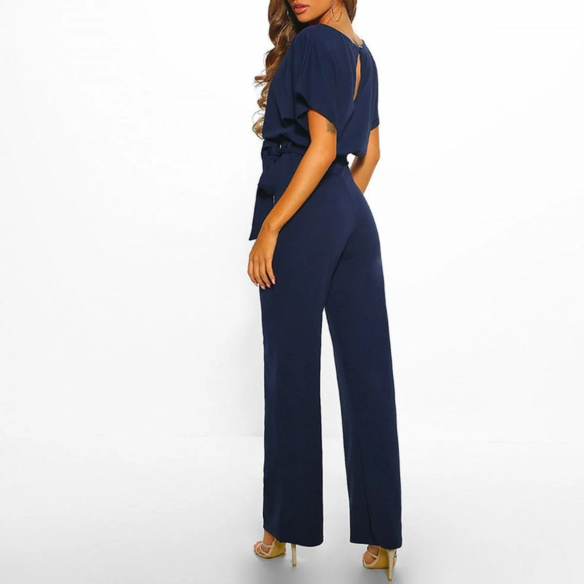 Maja | Jumpsuit Dam Med Knytbälte - Bild 6