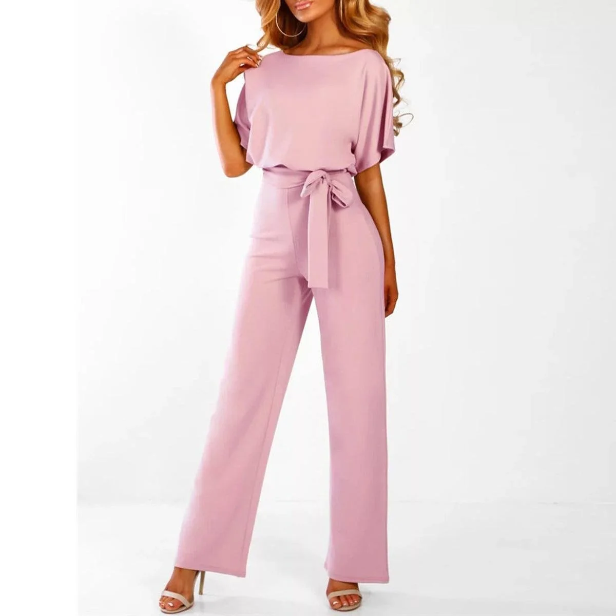 Maja | Jumpsuit Dam Med Knytbälte - Bild 7