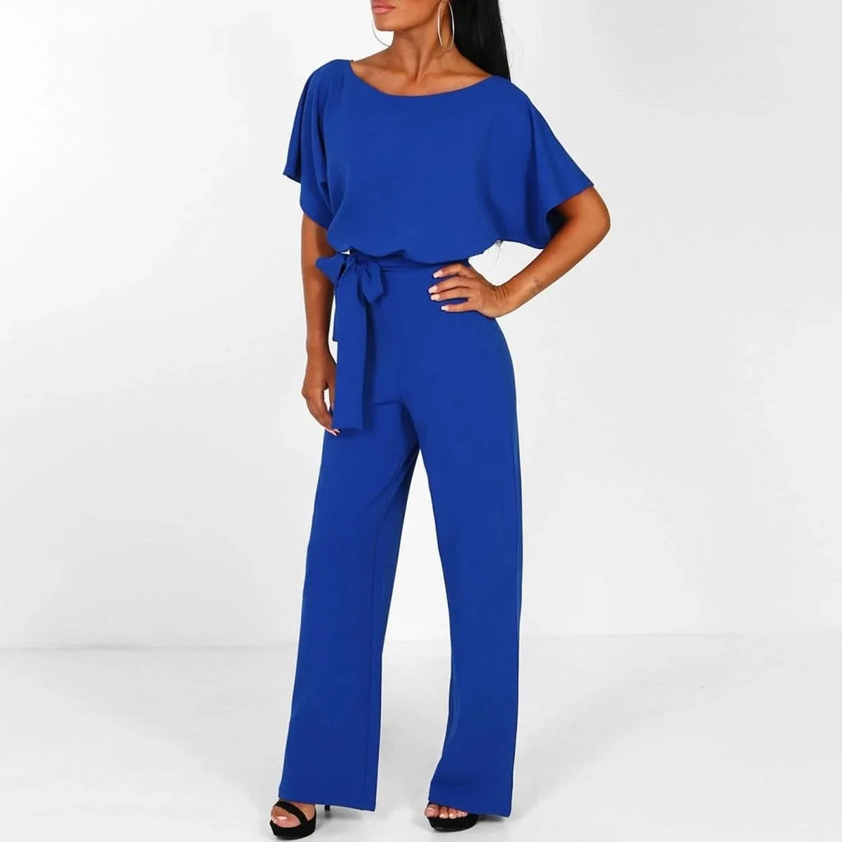 Maja | Jumpsuit Dam Med Knytbälte - Bild 9