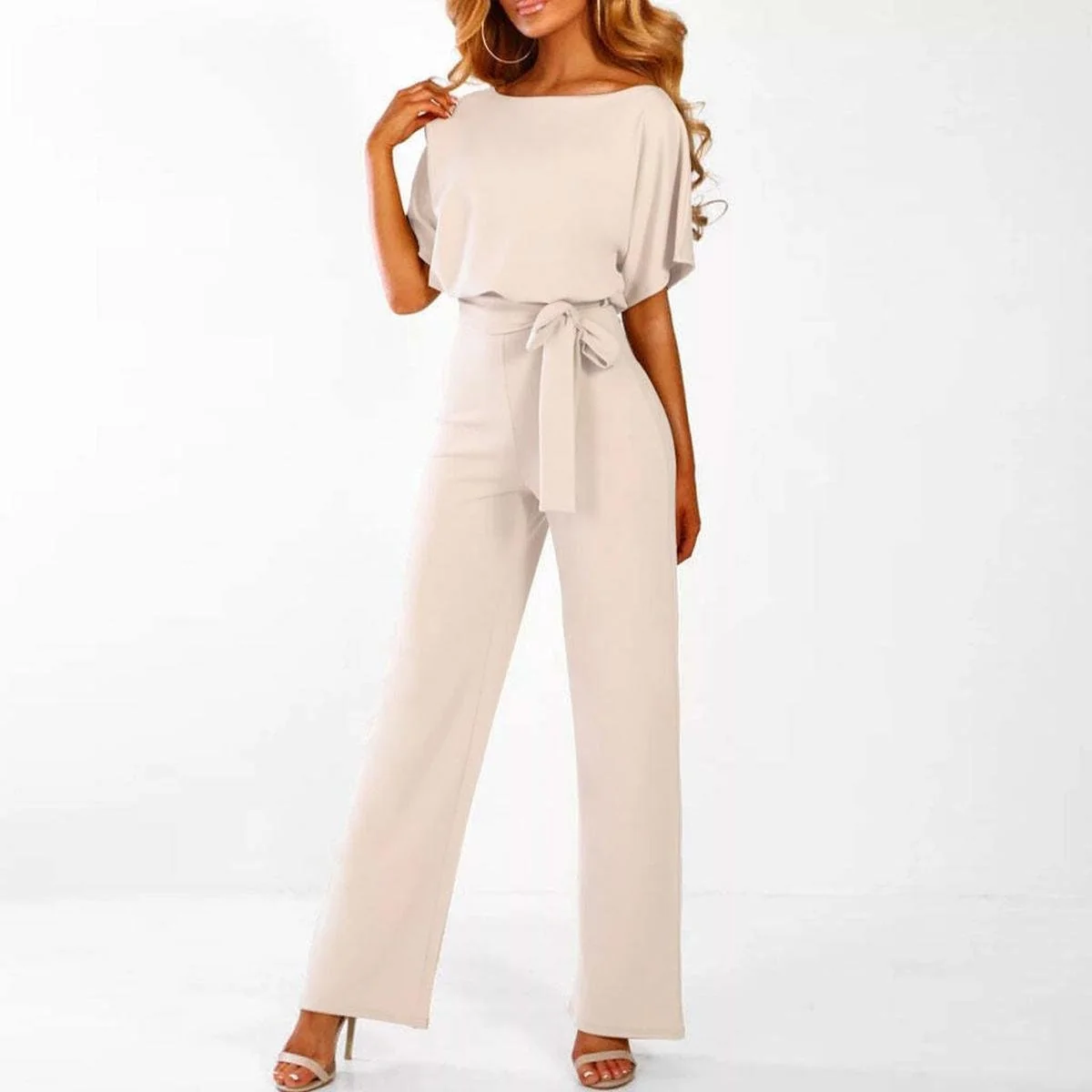 Maja | Jumpsuit Dam Med Knytbälte - Bild 3