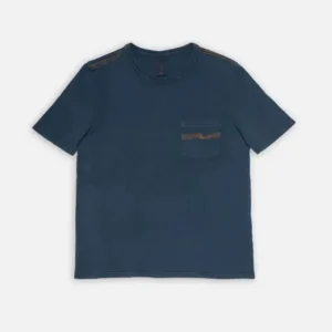 Ricky Pocket T-Shirt Washed Blue