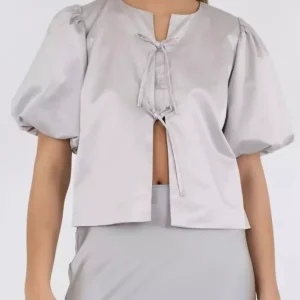 Aska Satin Blouse