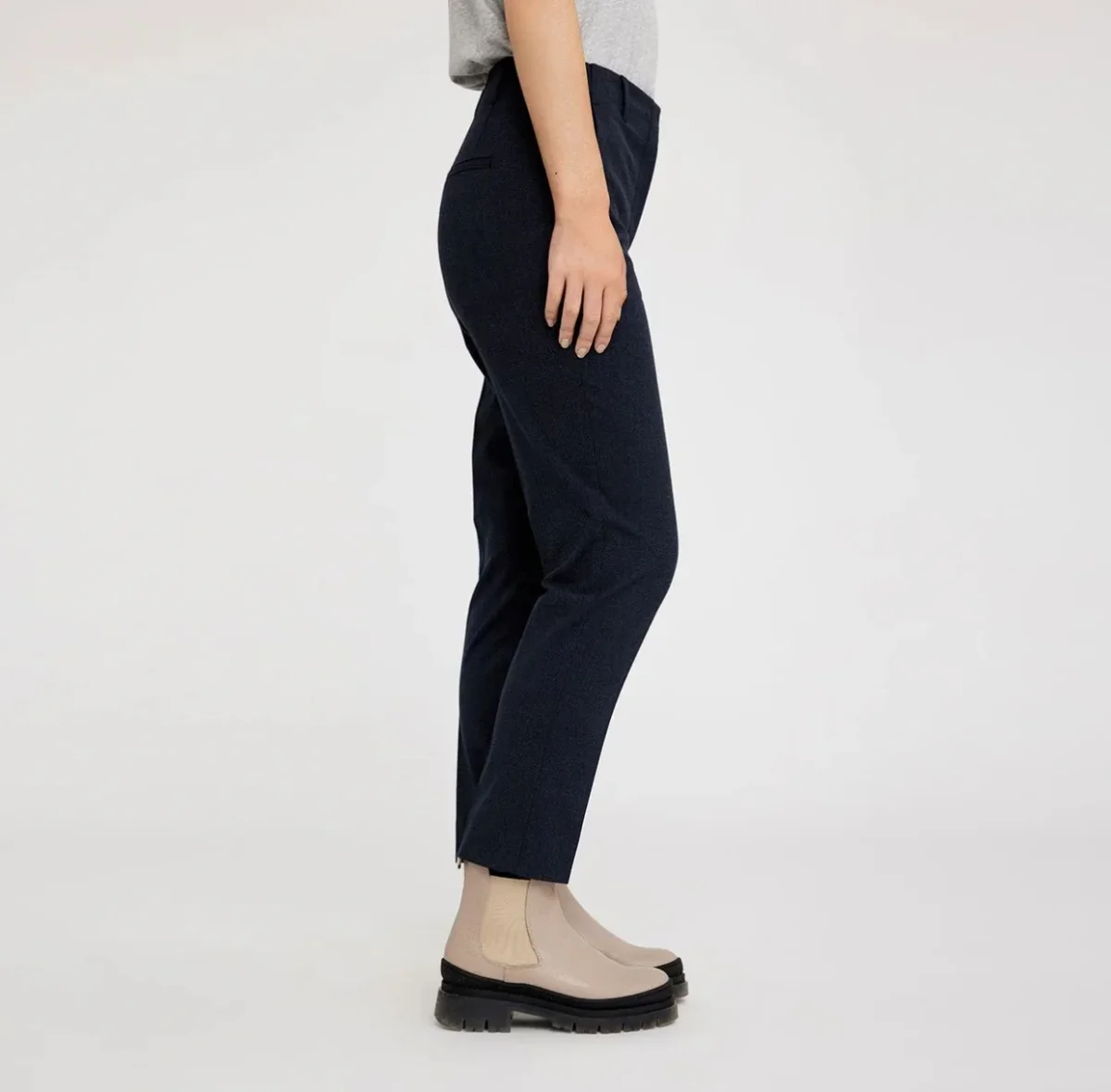 Julia trousers 285 Blue Grey Mel - Bild 5