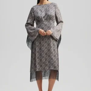 By Malina Heidi fringe dress