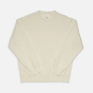 Hasse Crew Neck Sweatshirt Ecru