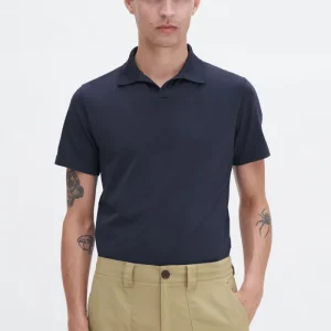 Stretch Cotton Polo T-Shirt