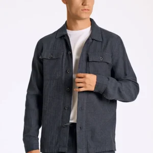 Overshirt i Linen /Cotton