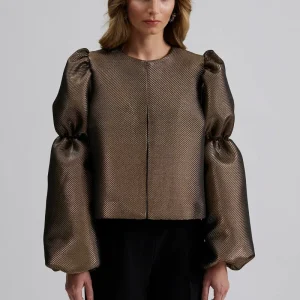 Zoey Double Pouf Blouse