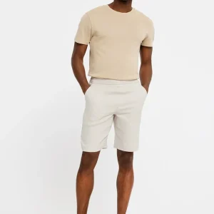 THEO SHORTS 769 - SAND LINEN