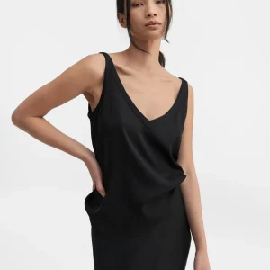 Ahlvar Shin Silk Tank Black