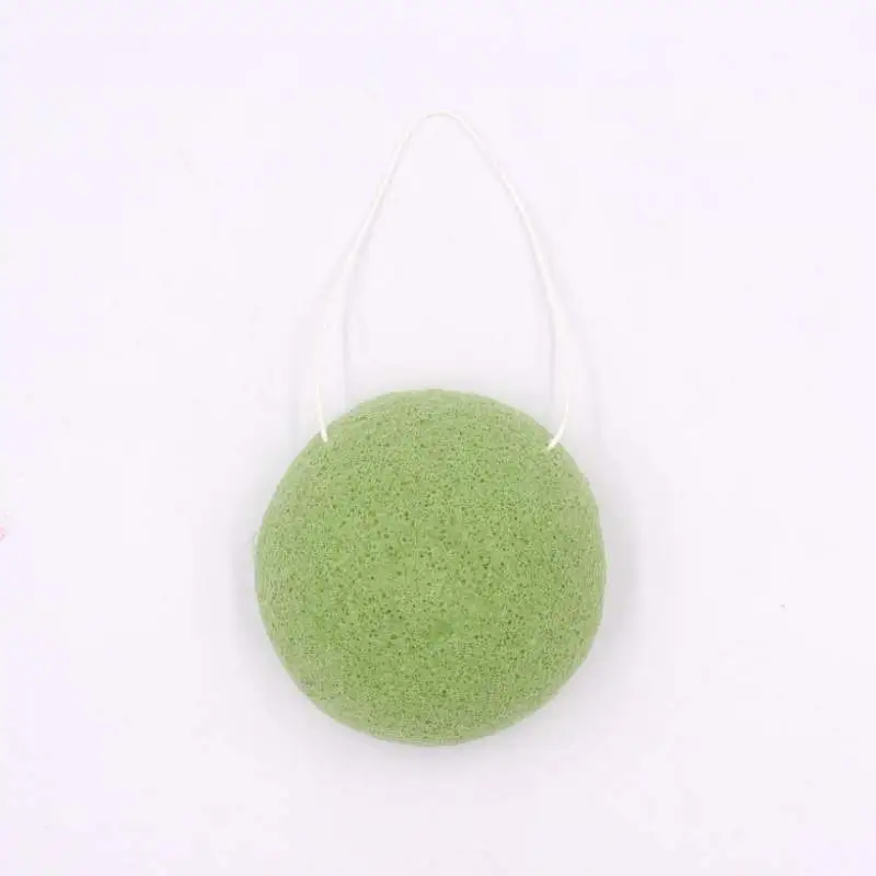 Konjak sponge – grön - Bild 2