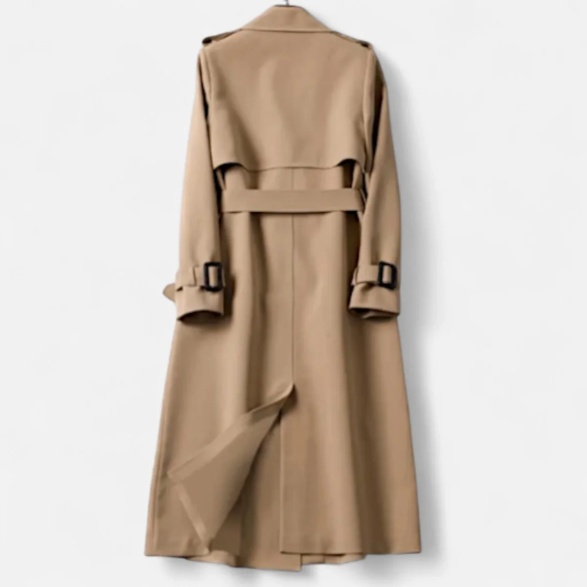 Svea | Klassisk Trenchcoat Dam Med Bälte - Bild 3