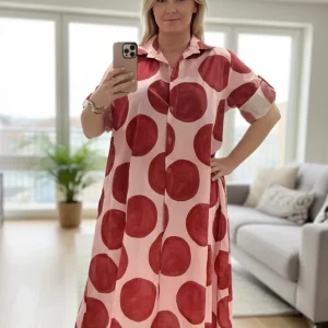 Poppy dress – cerise / rosa