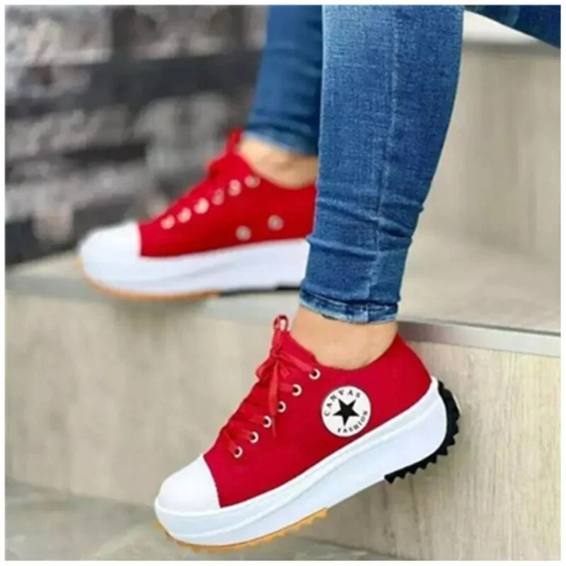 Saga | Luftiga Damsneakers Med Fotvalvsstöd - Bild 6