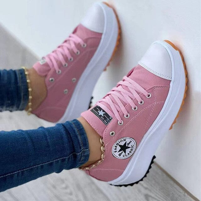 Saga | Luftiga Damsneakers Med Fotvalvsstöd - Bild 5